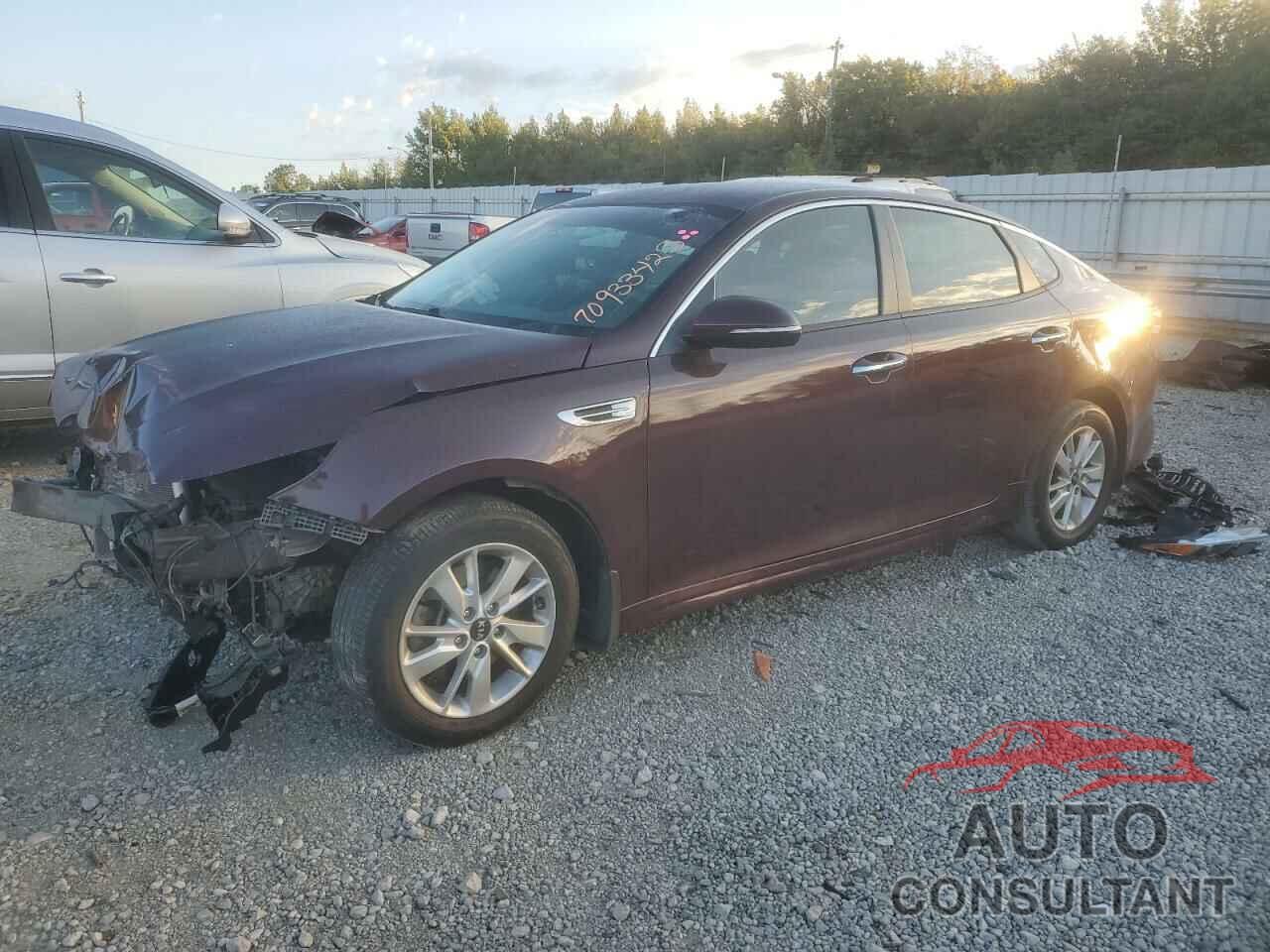 KIA OPTIMA 2018 - 5XXGT4L34JG231938