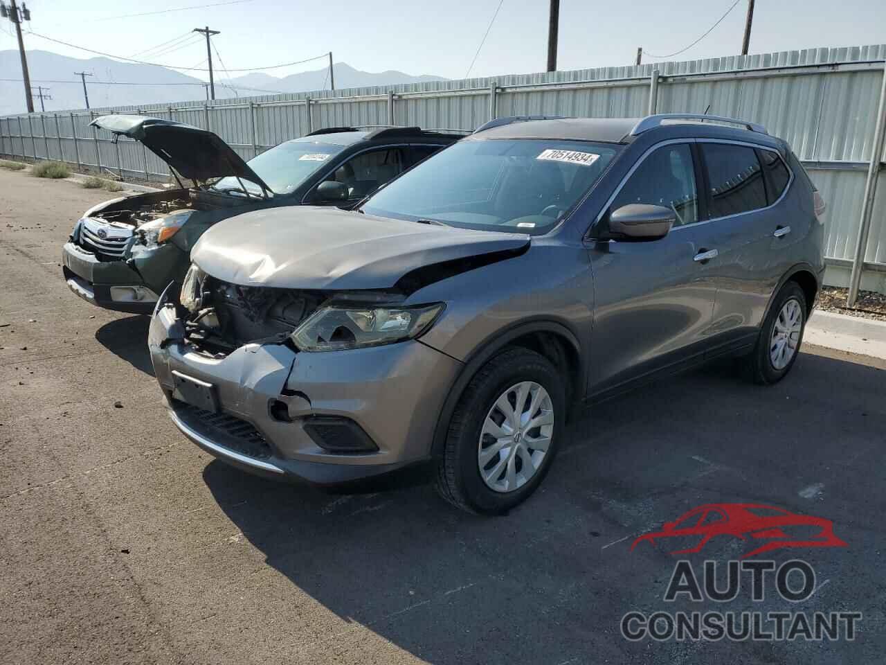 NISSAN ROGUE 2016 - KNMAT2MV6GP607695