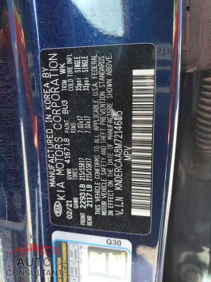 KIA SELTOS 2021 - KNDERCAA8M7214655