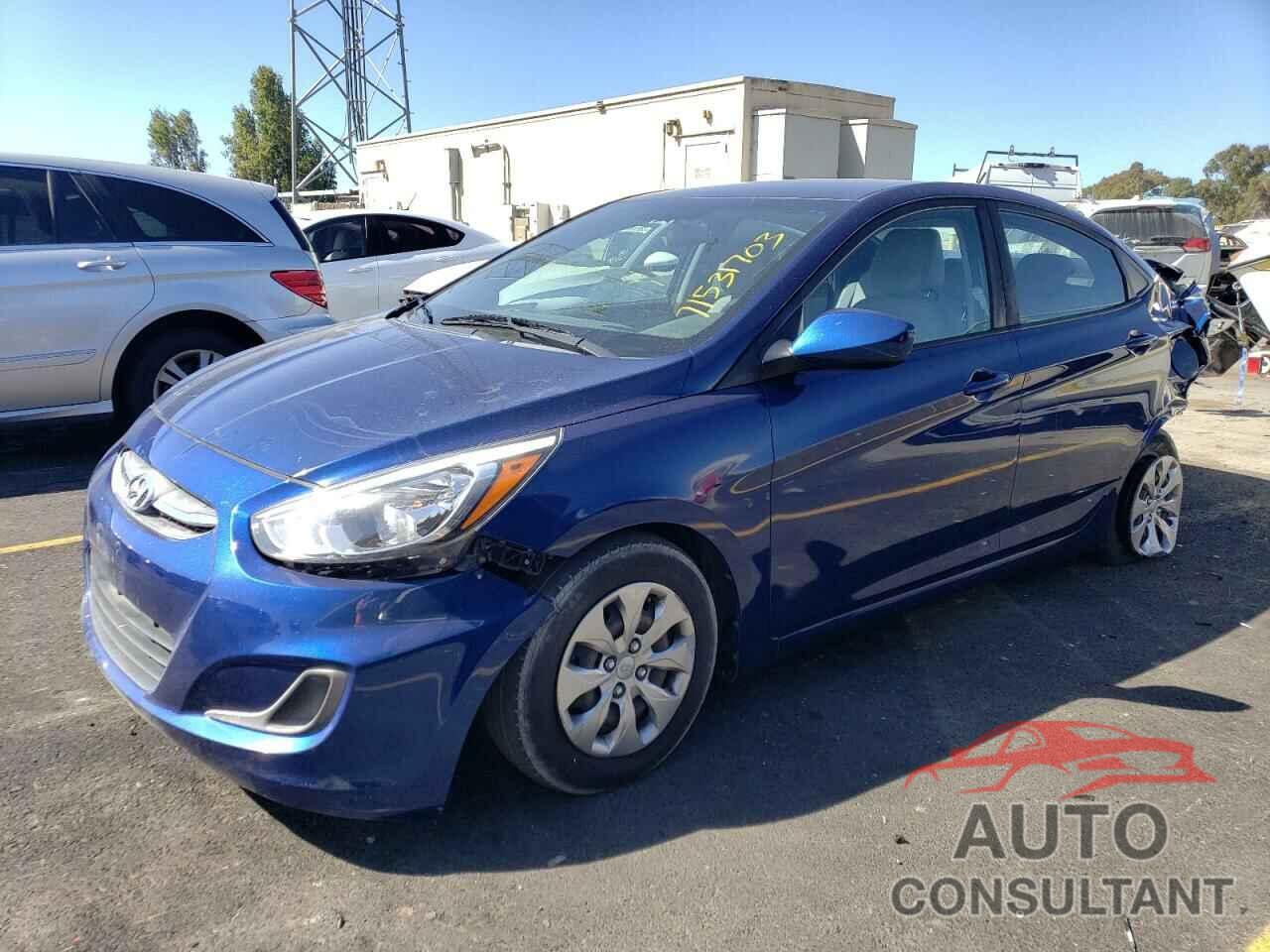 HYUNDAI ACCENT 2017 - KMHCT4AE4HU312375