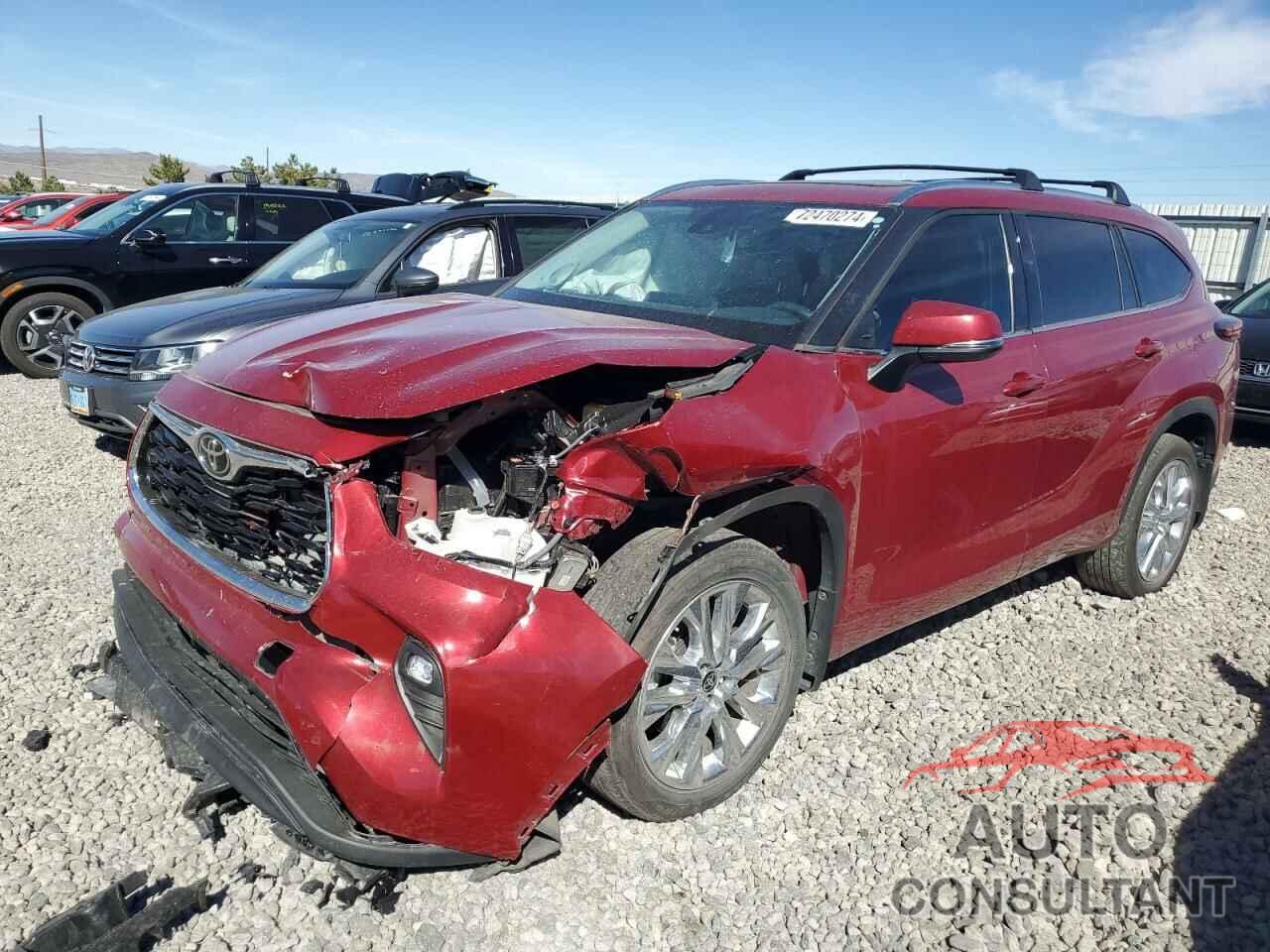 TOYOTA HIGHLANDER 2023 - 5TDKDRBH5PS009532