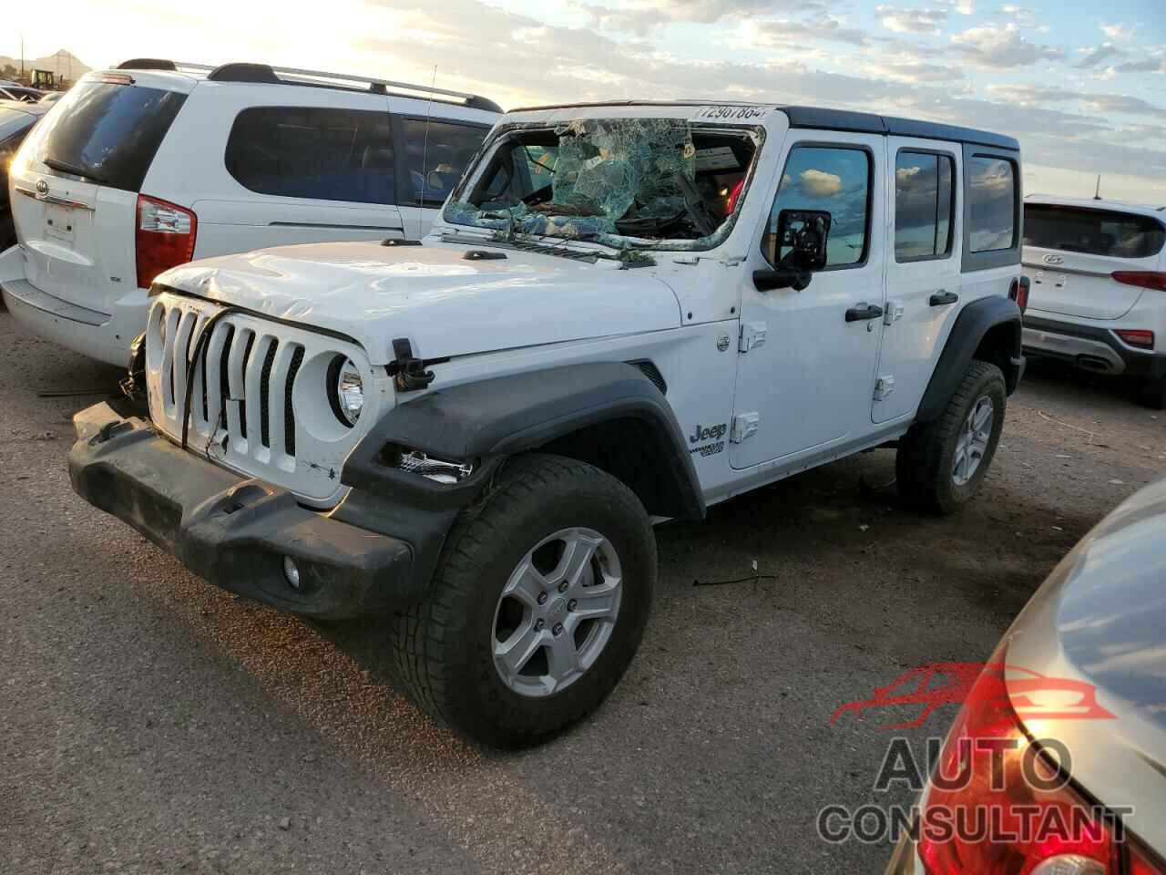 JEEP WRANGLER 2021 - 1C4HJXDN4MW606175