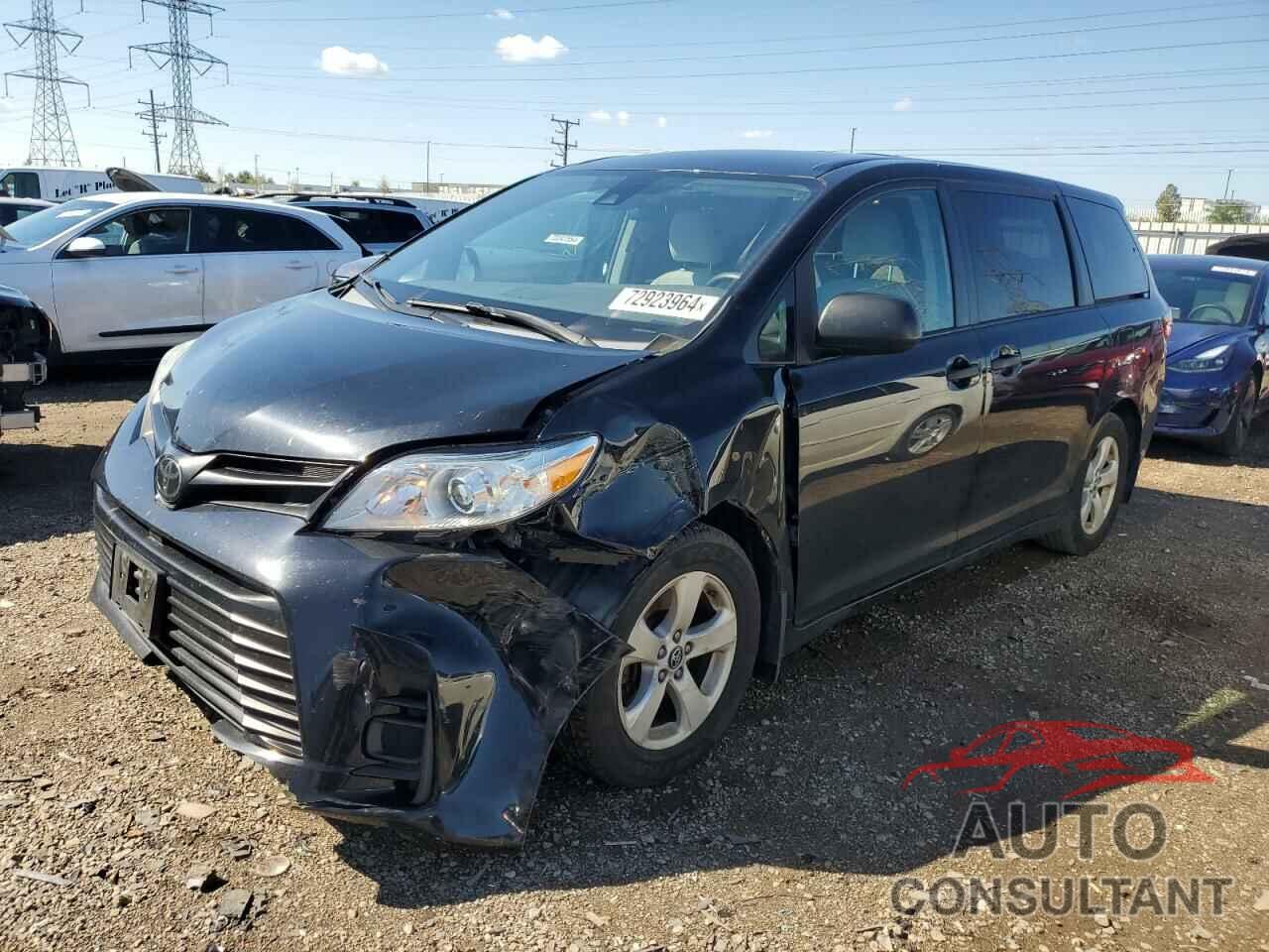 TOYOTA SIENNA 2020 - 5TDZZ3DC5LS040188