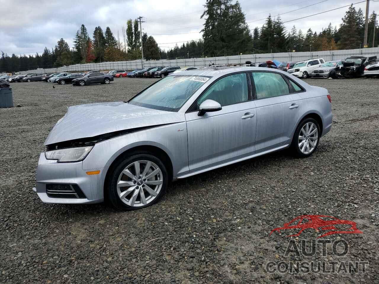 AUDI A4 2018 - WAUDNAF40JA070223