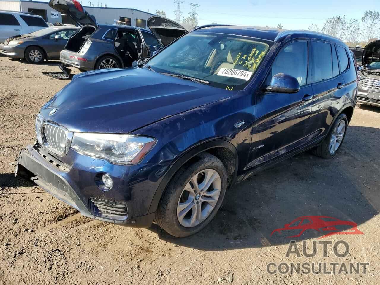 BMW X3 2017 - 5UXWX7C56H0S19562