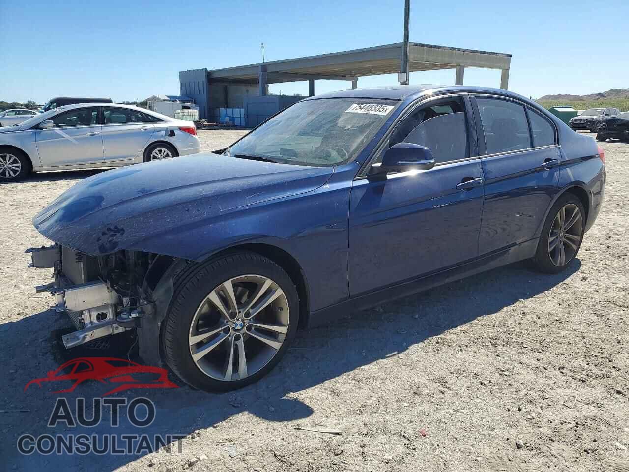 BMW 3 SERIES 2016 - WBA8E9G52GNU28043
