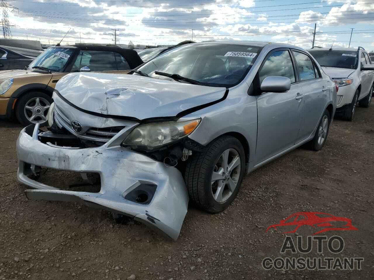 TOYOTA COROLLA 2013 - 5YFBU4EE5DP084496