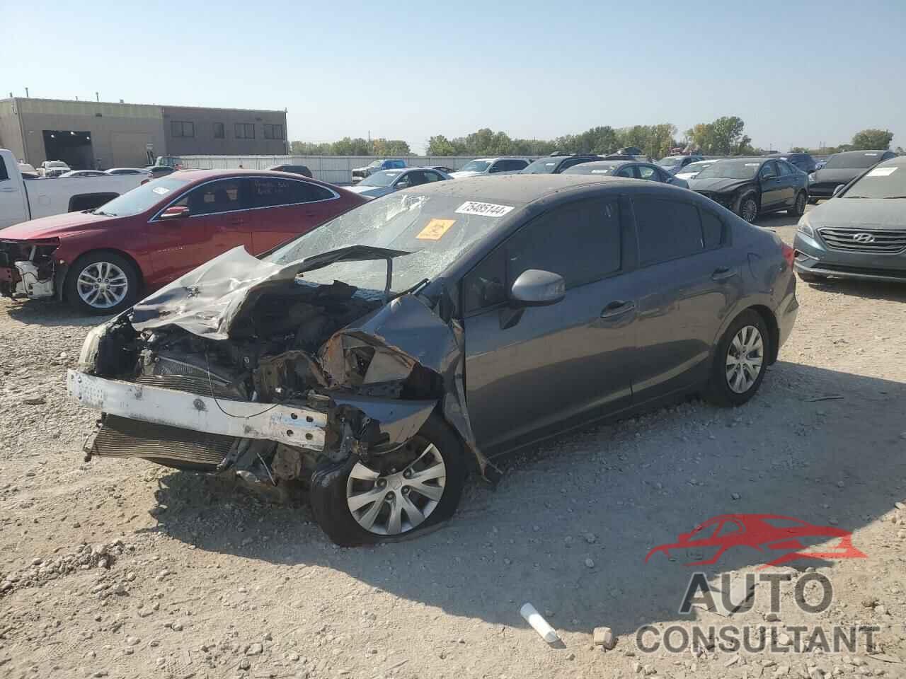 HONDA CIVIC 2012 - 2HGFB2F51CH574854