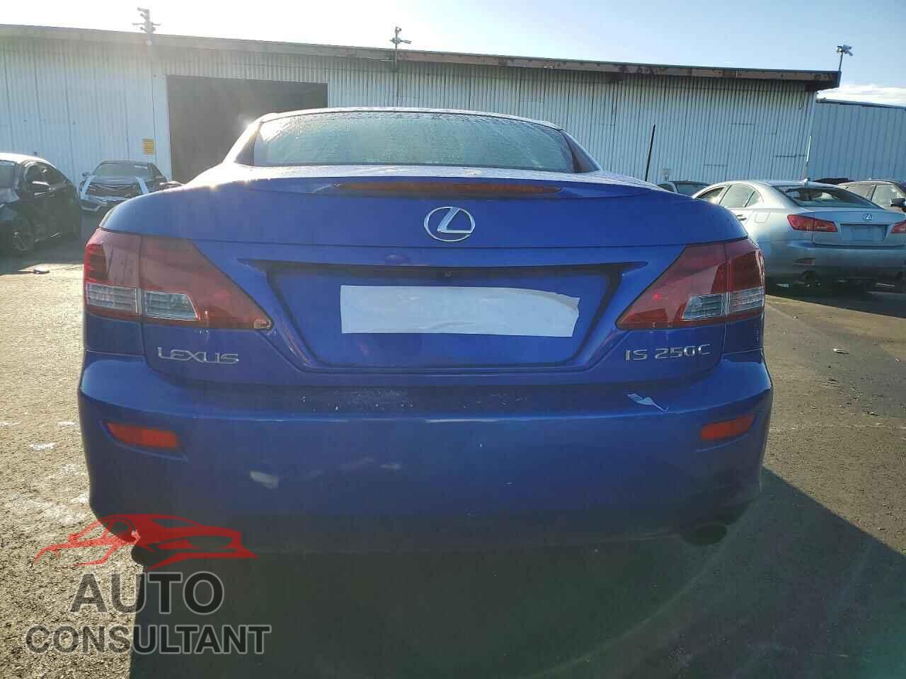LEXUS IS 2010 - JTHFF2C21A2508662