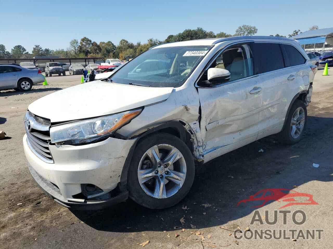 TOYOTA HIGHLANDER 2014 - 5TDYKRFH9ES011906