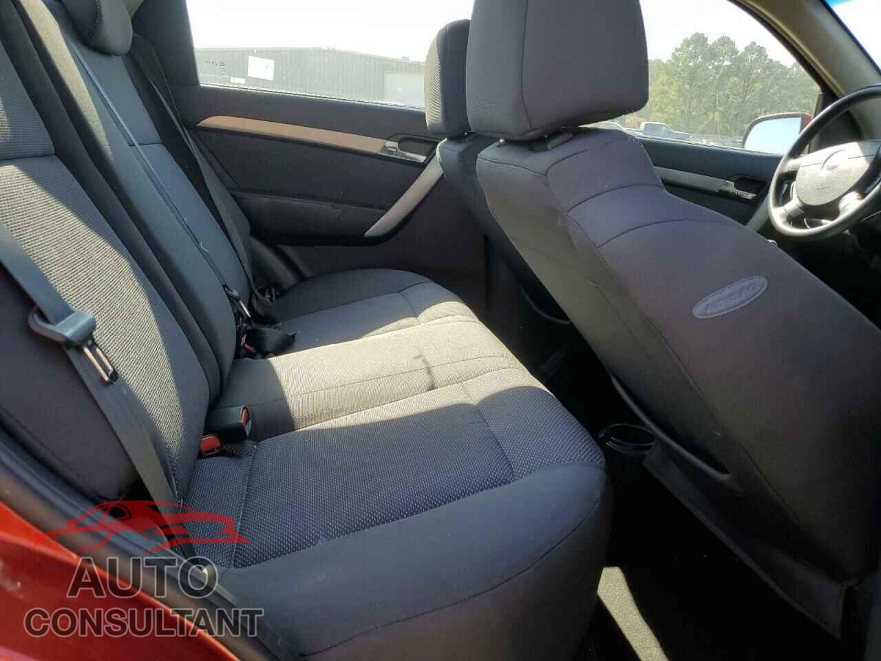 CHEVROLET AVEO 2011 - KL1TD5DE5BB138149