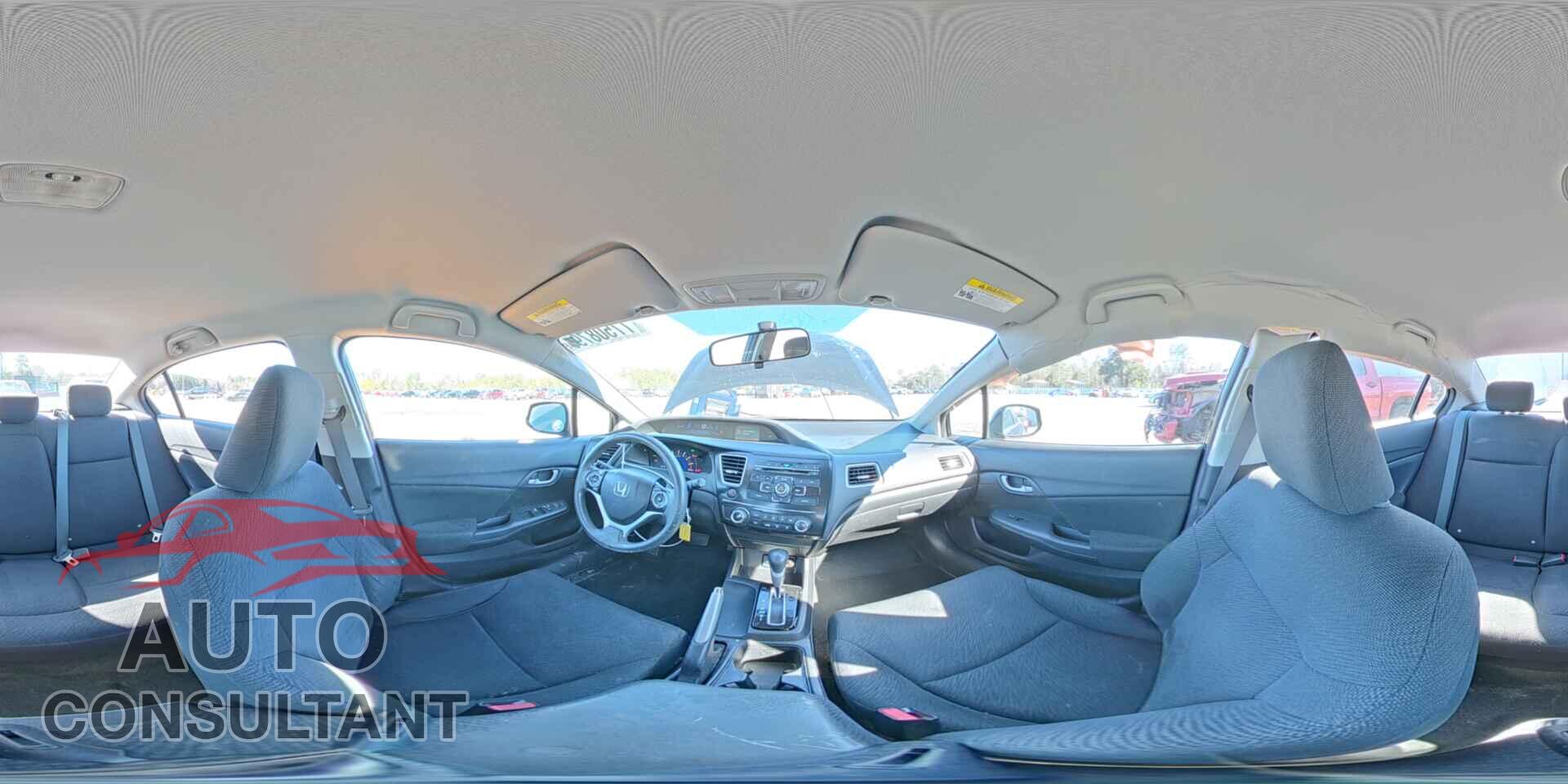 HONDA CIVIC 2013 - 19XFB2F52DE239789