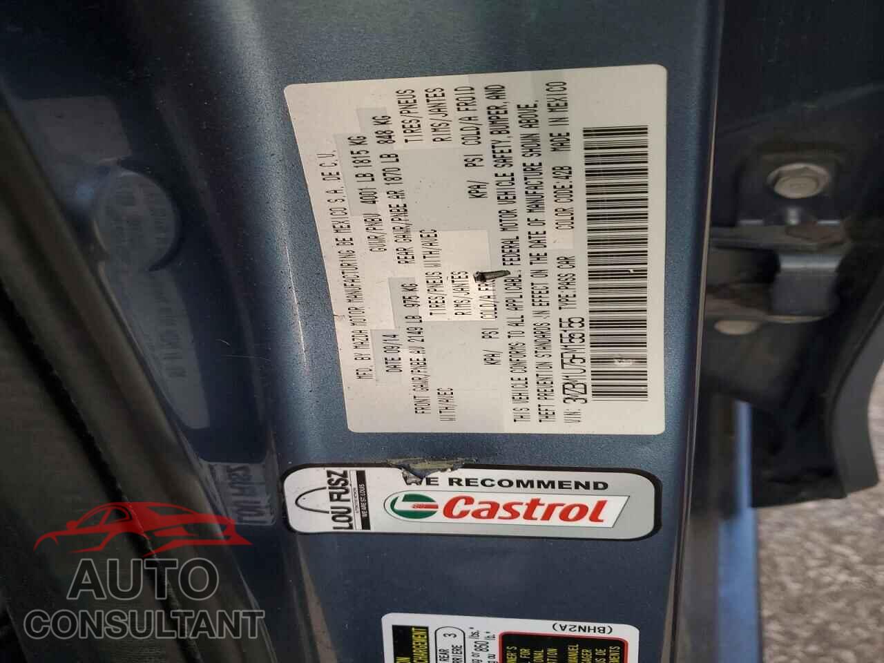 MAZDA 3 2015 - 3MZBM1U75FM155155