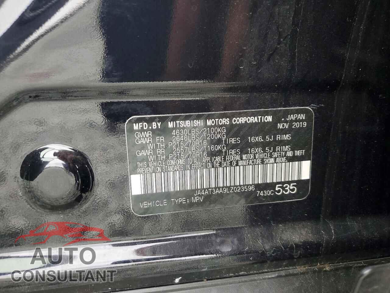 MITSUBISHI ECLIPSE 2020 - JA4AT3AA9LZ023596