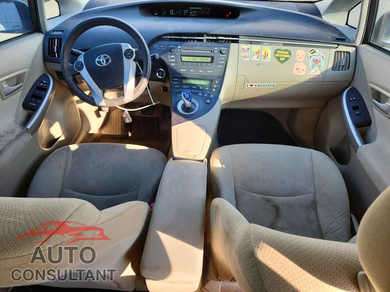 TOYOTA PRIUS 2011 - JTDKN3DU5B0284964