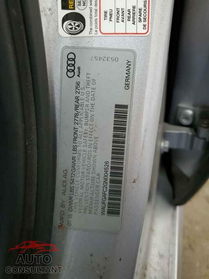 AUDI A6 2016 - WAUFGAFC2GN004526
