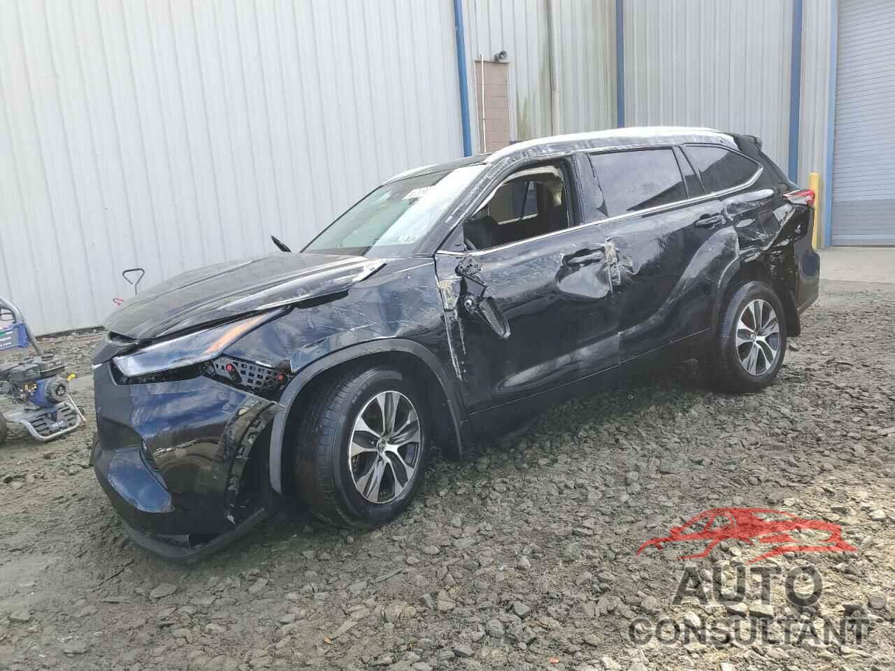 TOYOTA HIGHLANDER 2021 - 5TDGZRBH2MS072798