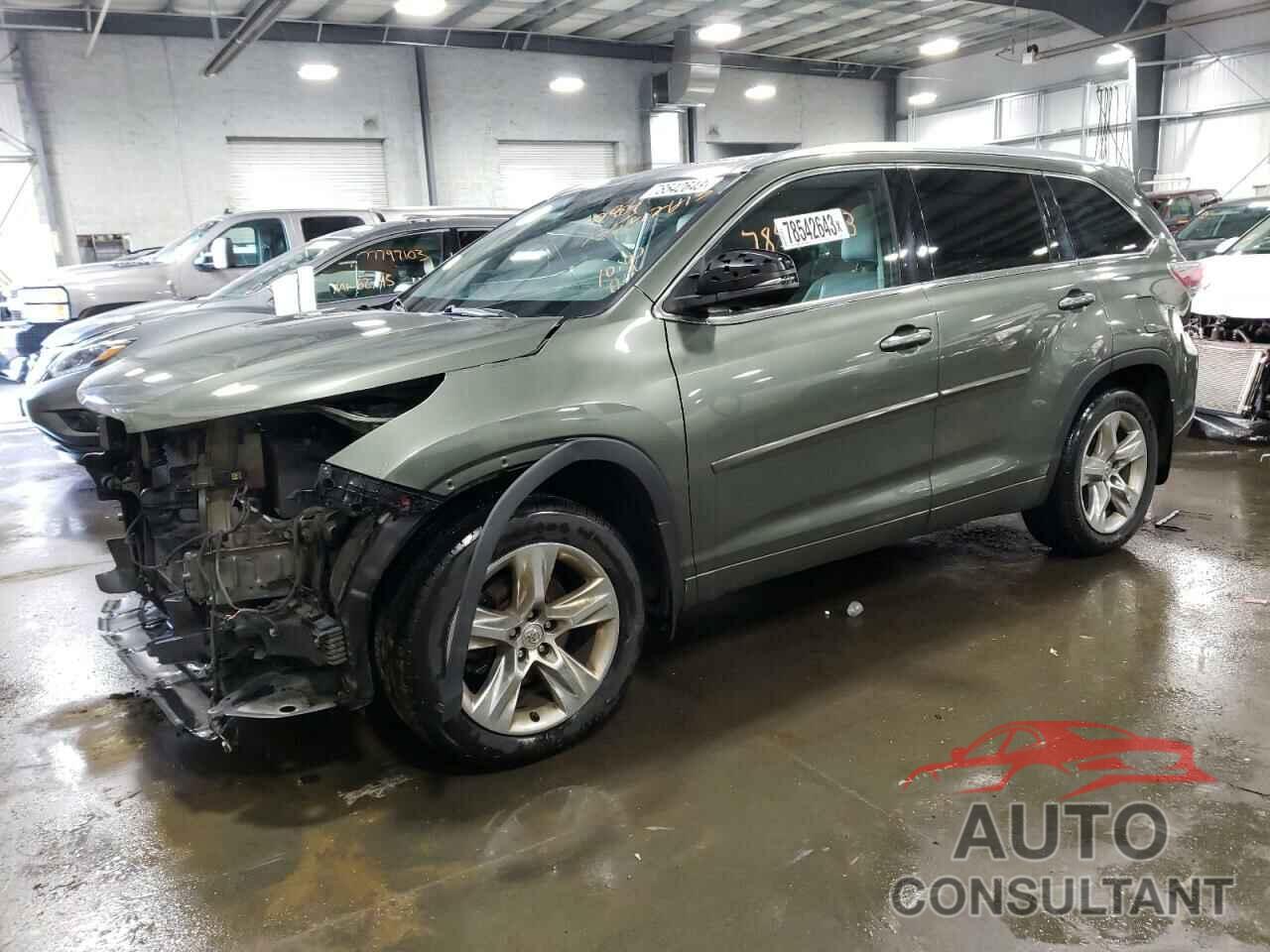 TOYOTA HIGHLANDER 2015 - 5TDDKRFH3FS092059