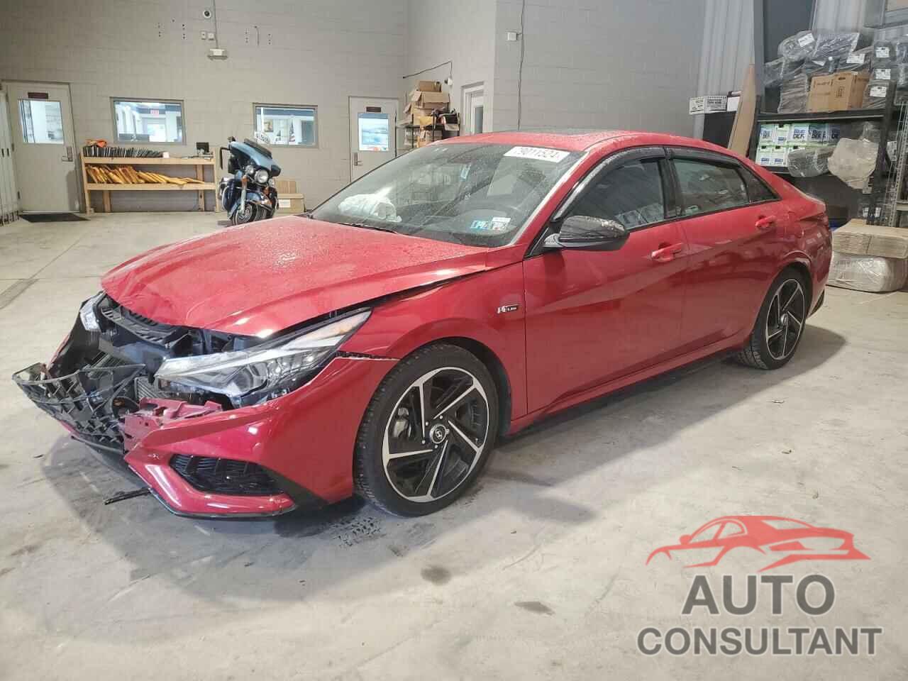 HYUNDAI ELANTRA 2023 - KMHLR4AF9PU510701