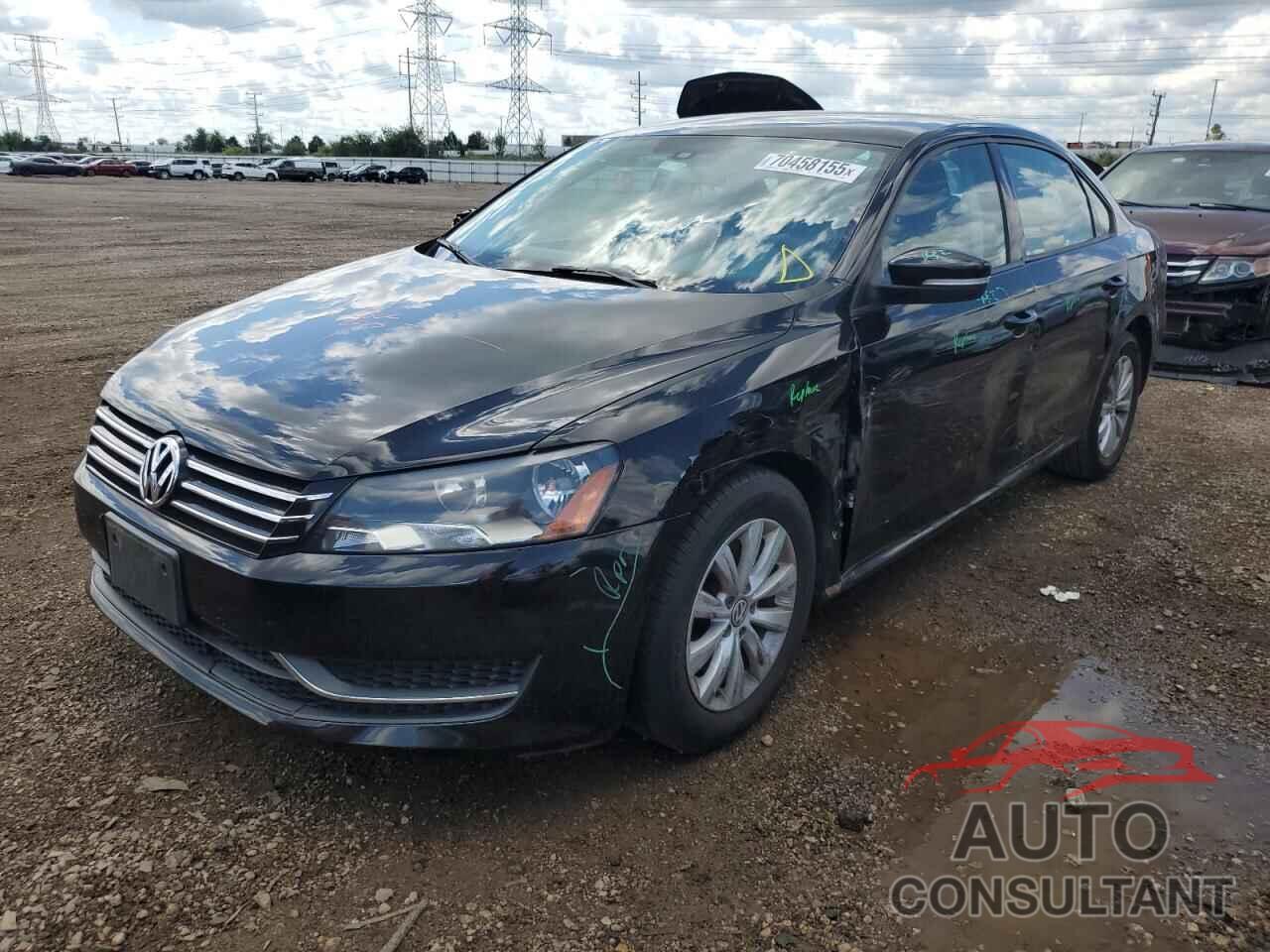 VOLKSWAGEN PASSAT 2013 - 1VWAP7A37DC104942