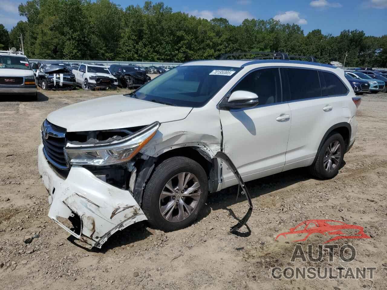 TOYOTA HIGHLANDER 2015 - 5TDKKRFH8FS089830