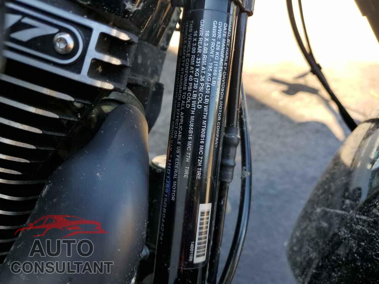 HARLEY-DAVIDSON FL 2016 - 1HD1JS915GB044274