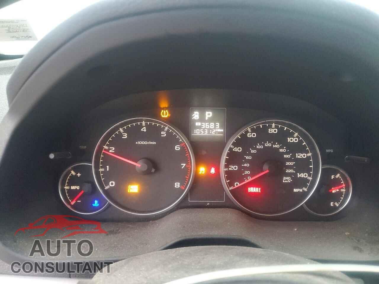 SUBARU OUTBACK 2013 - 4S4BRBCC0D3309743