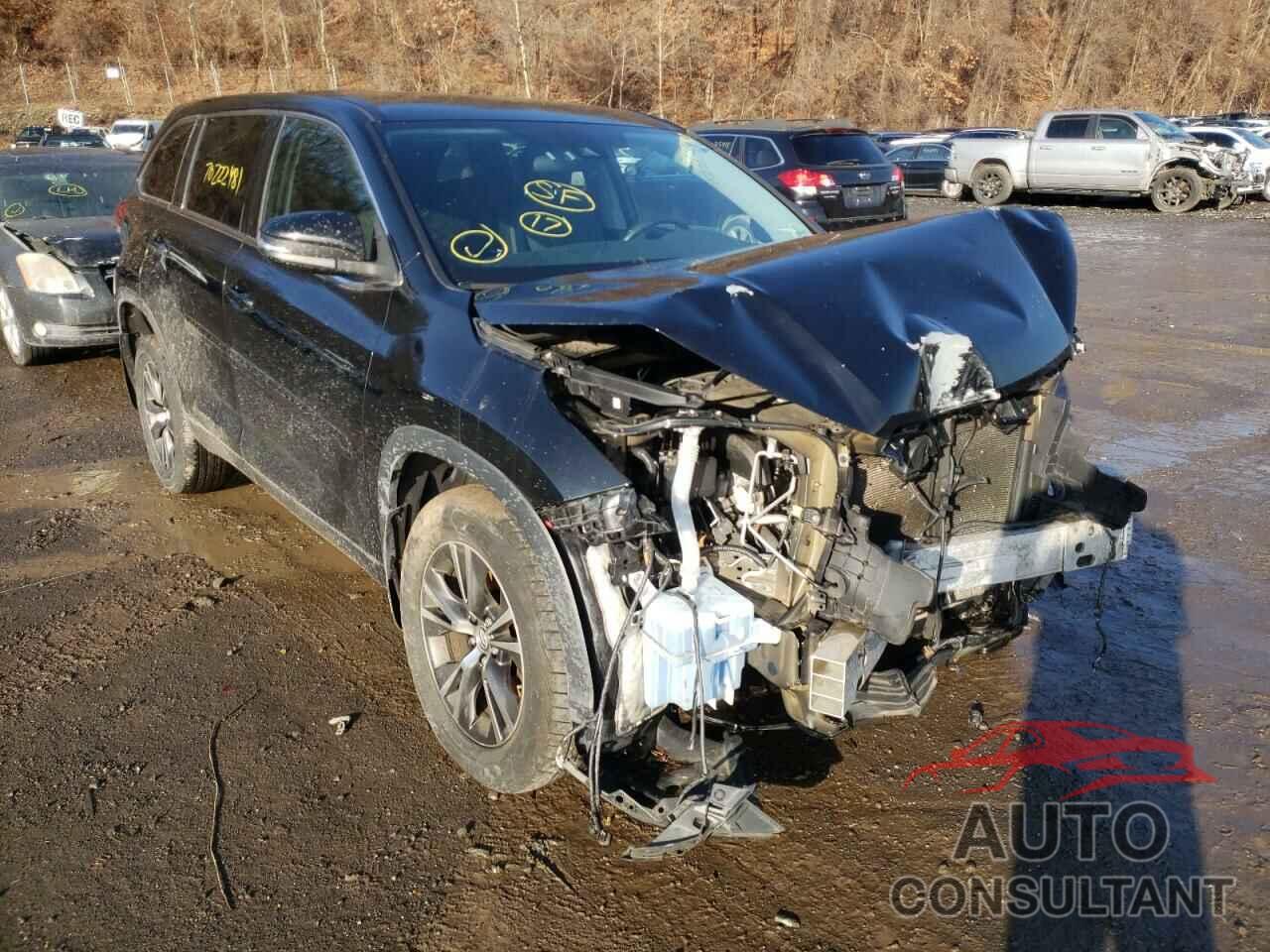 TOYOTA HIGHLANDER 2017 - 5TDBZRFHXHS431504