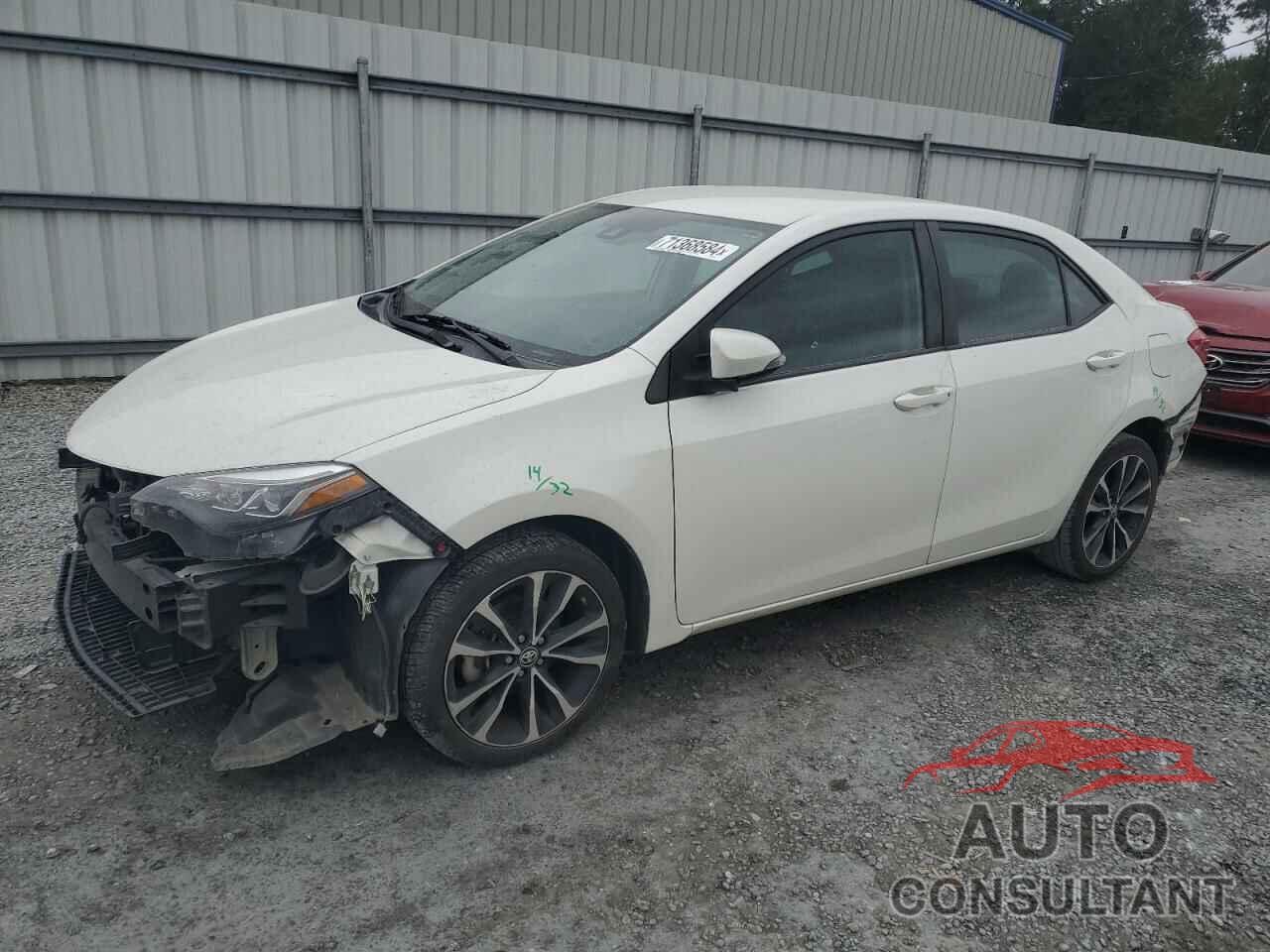 TOYOTA COROLLA 2019 - 5YFBURHE3KP881965