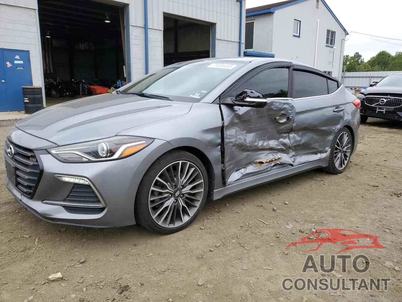 HYUNDAI ELANTRA 2018 - KMHD04LB6JU723766