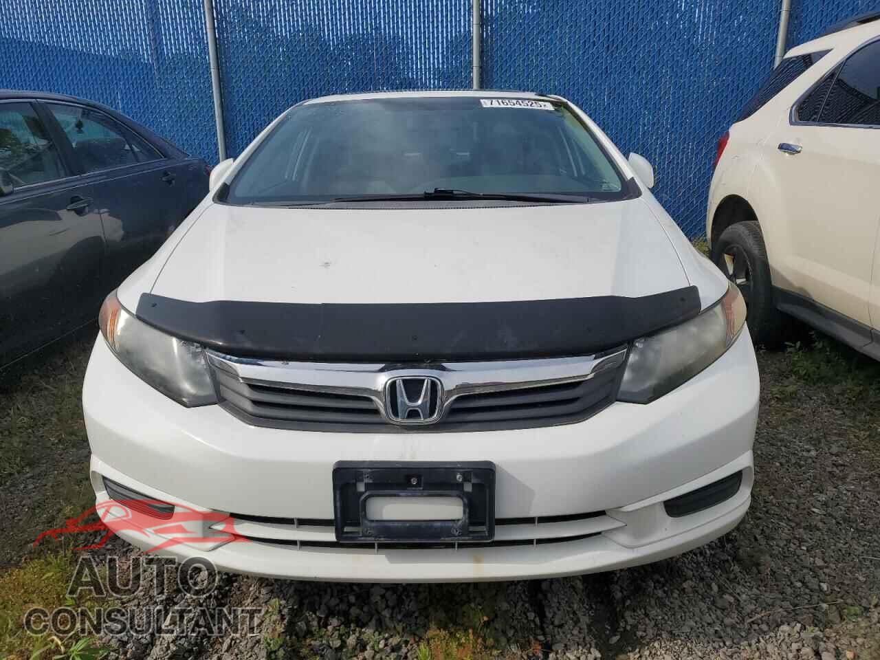 HONDA CIVIC 2012 - 2HGFB2E5XCH014901