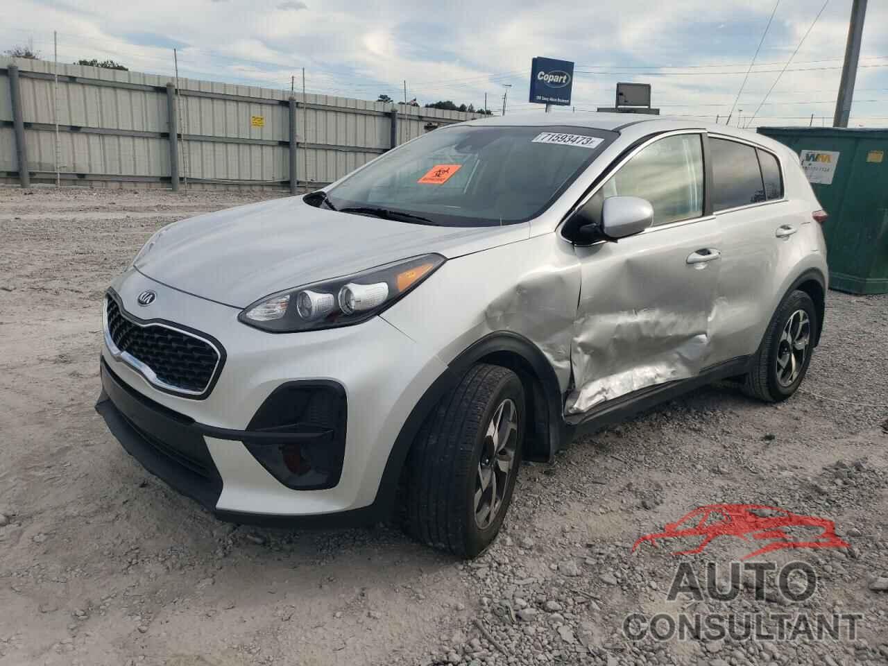 KIA SPORTAGE 2021 - KNDPM3AC6M7931399