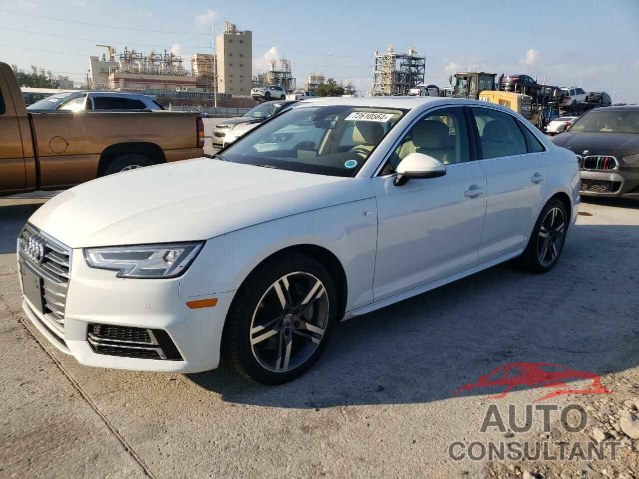 AUDI A4 2017 - WAULNAF44HN009097