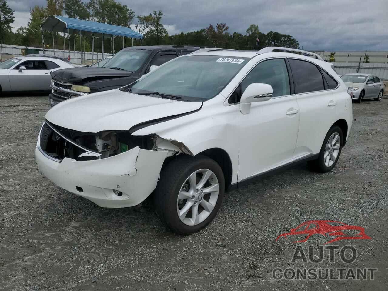 LEXUS RX350 2012 - 2T2ZK1BA3CC078730