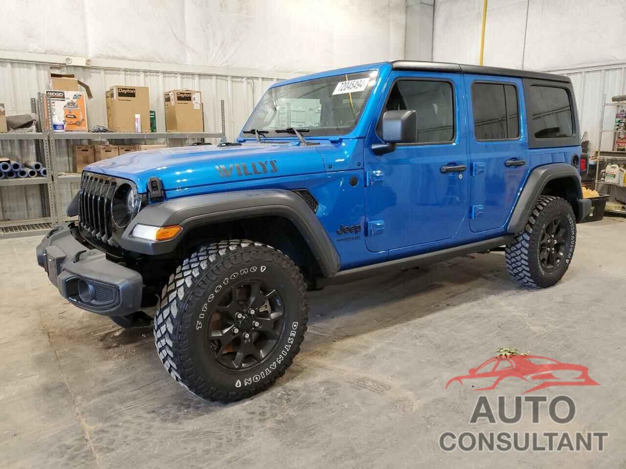 JEEP WRANGLER 2022 - 1C4HJXDG1NW103903
