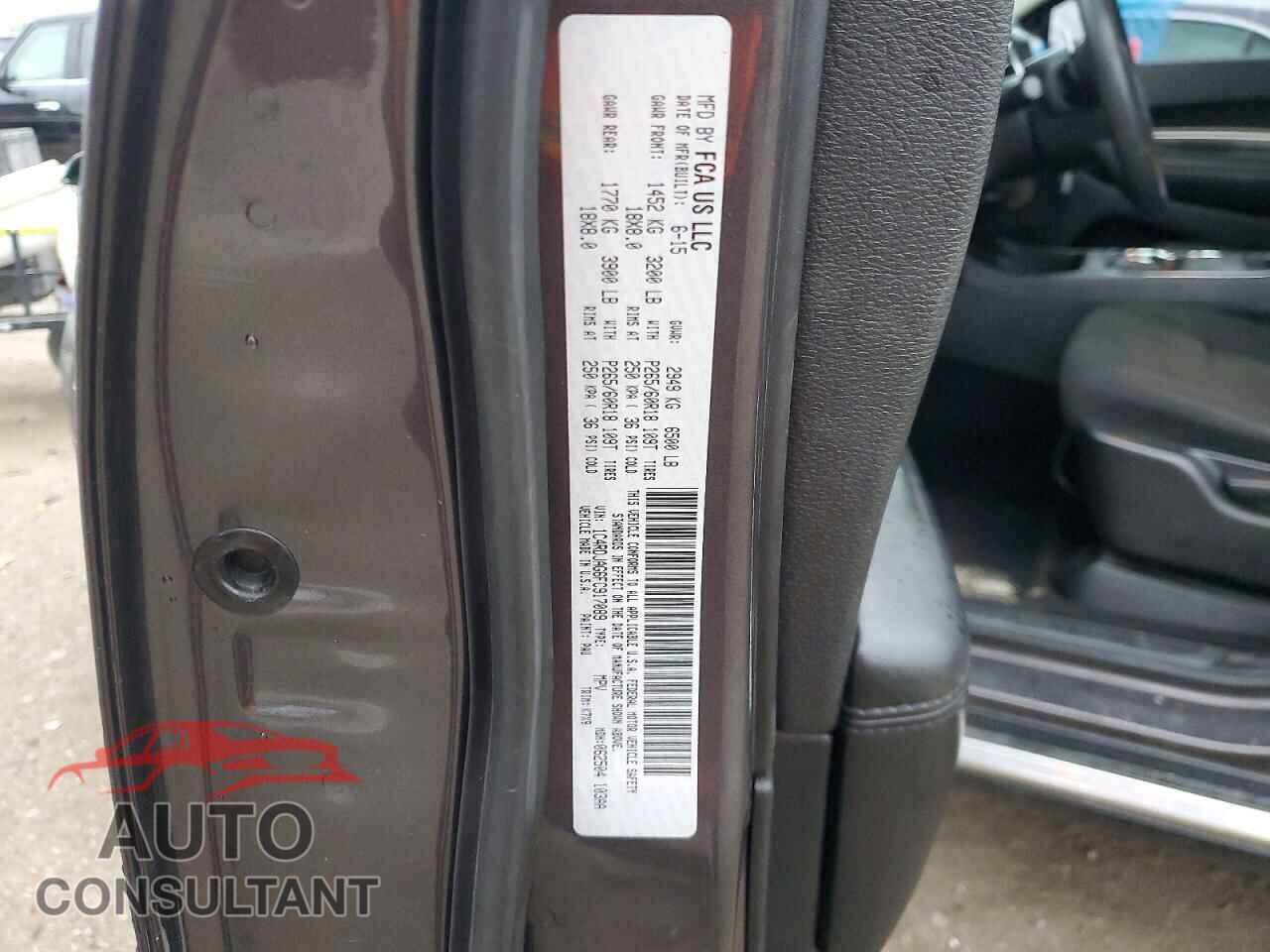 DODGE DURANGO 2015 - 1C4RDJAG6FC917089