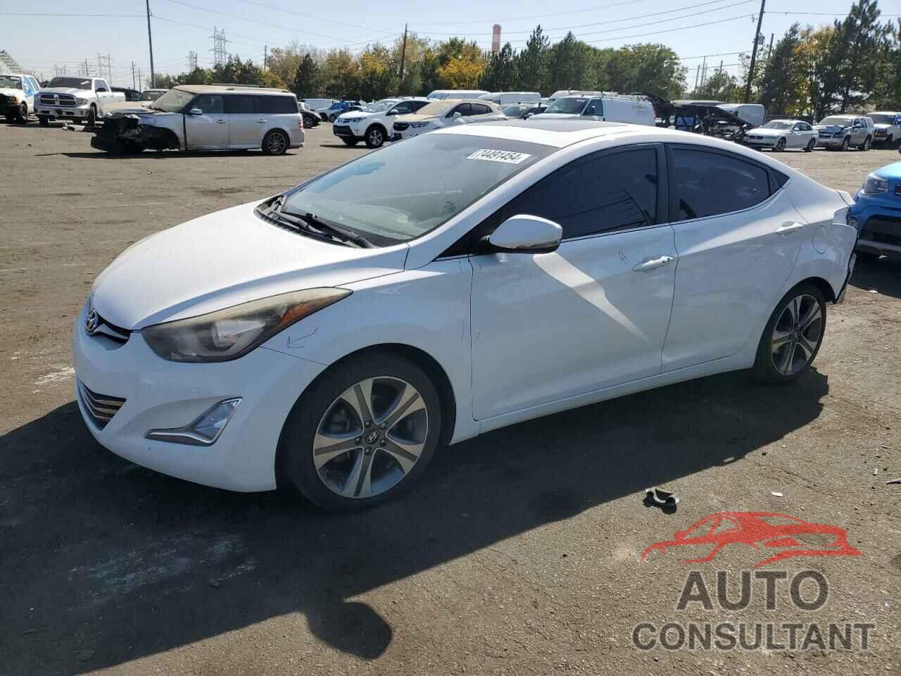 HYUNDAI ELANTRA 2015 - KMHDH4AHXFU391595