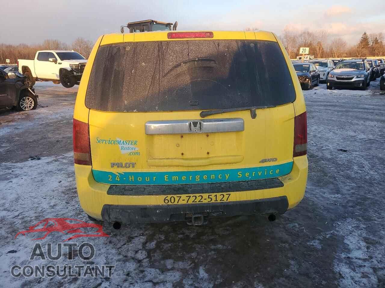 HONDA PILOT 2010 - 5FNYF4H25AB027695
