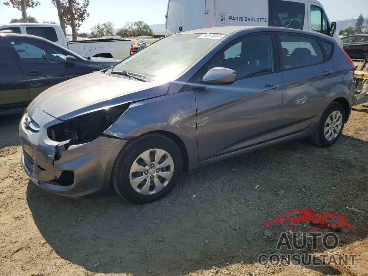 HYUNDAI ACCENT 2017 - KMHCT5AE0HU343726