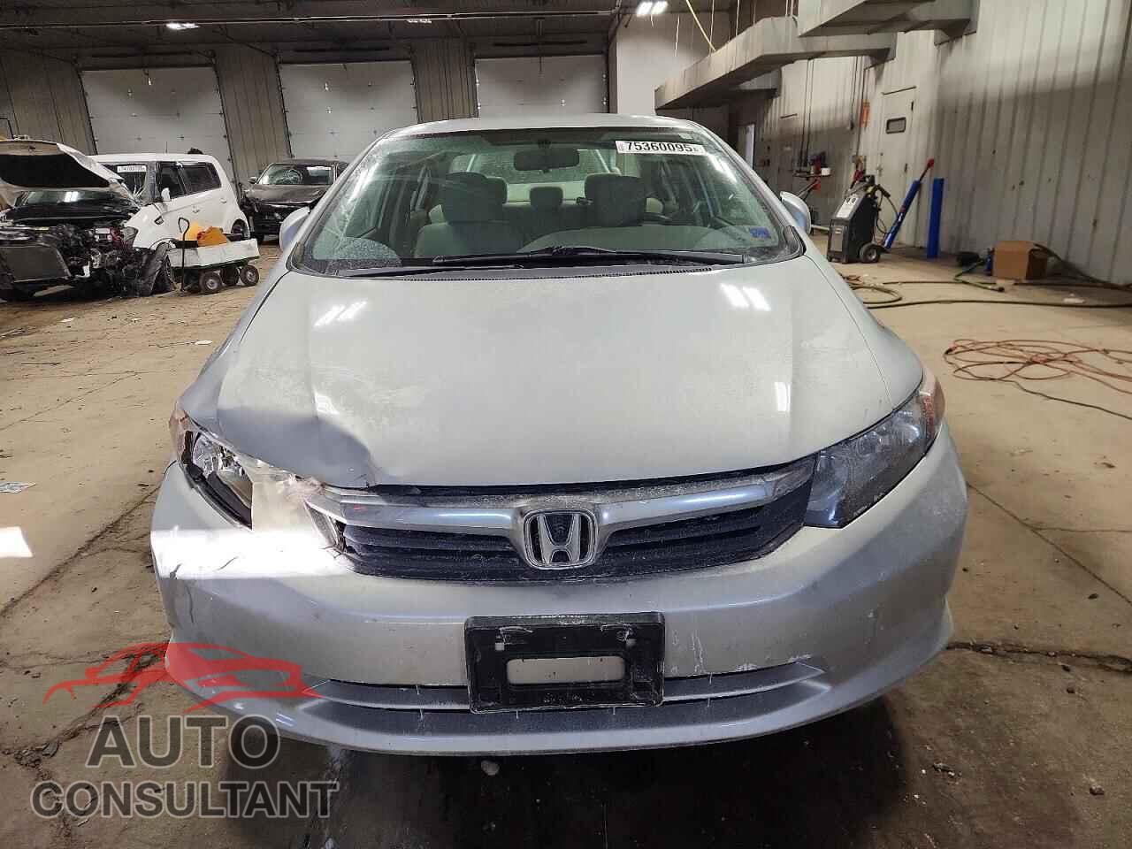 HONDA CIVIC 2012 - 19XFB2F59CE010458