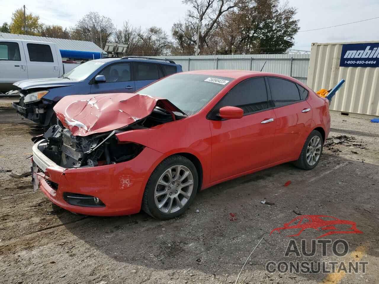 DODGE DART 2016 - 1C3CDFFA1GD818560