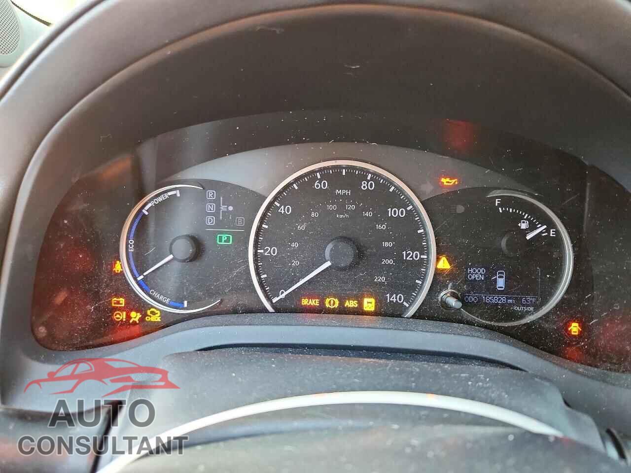 LEXUS CT 200 2013 - JTHKD5BH6D2125607
