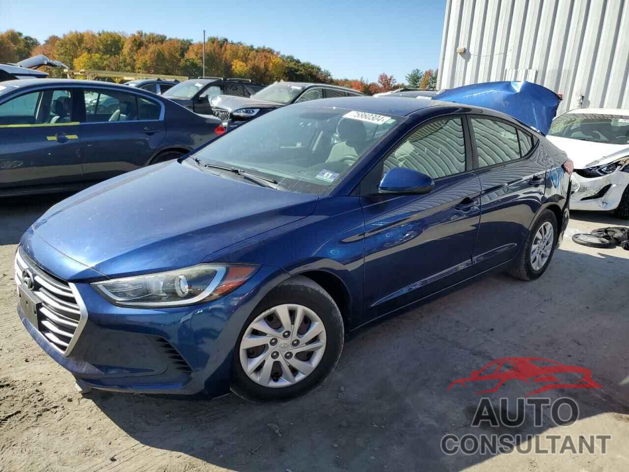 HYUNDAI ELANTRA 2017 - 5NPD74LF4HH088375