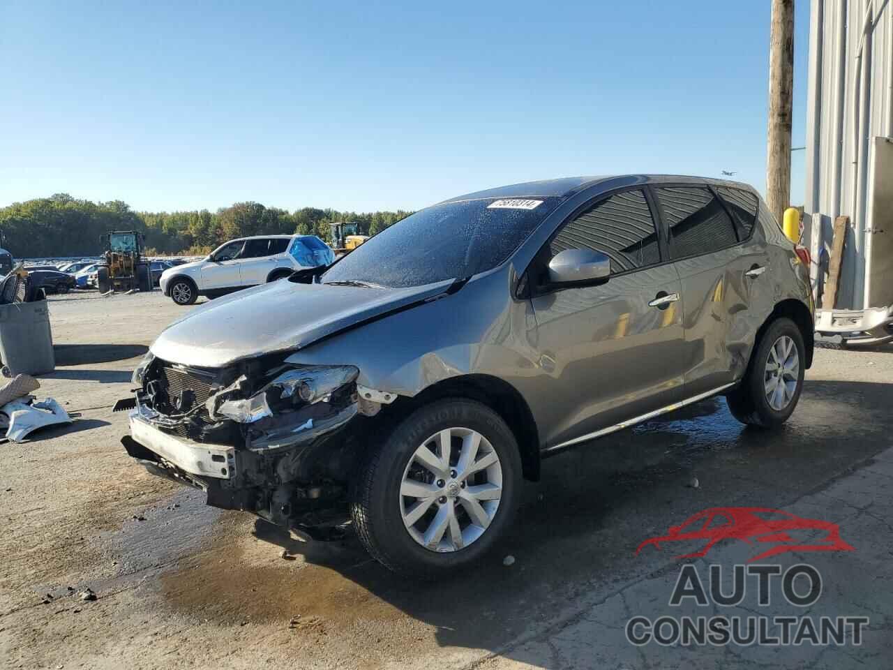 NISSAN MURANO 2012 - JN8AZ1MU5CW112991