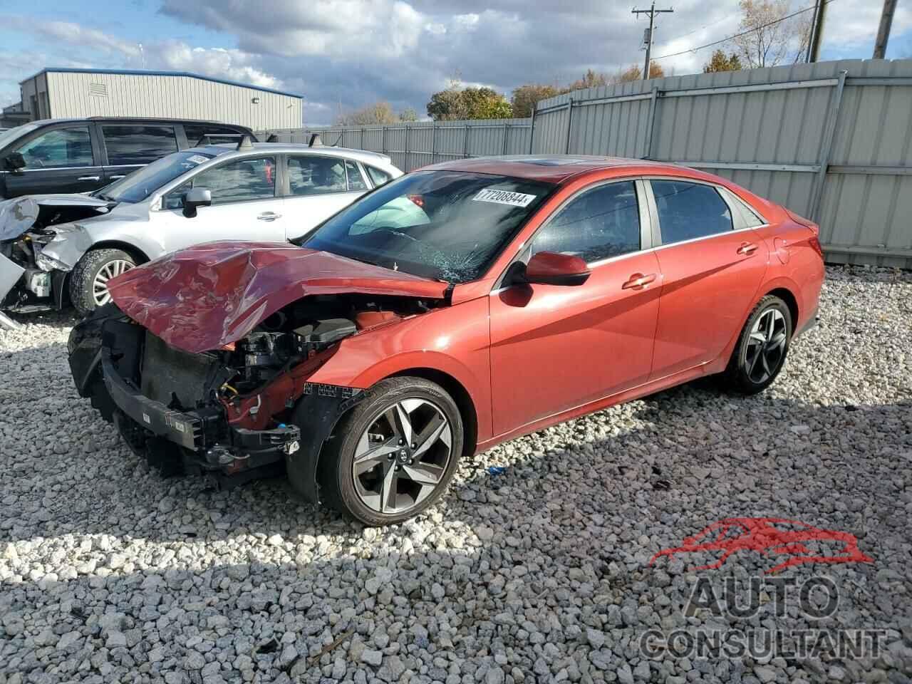 HYUNDAI ELANTRA 2022 - KMHLP4AG3NU362380