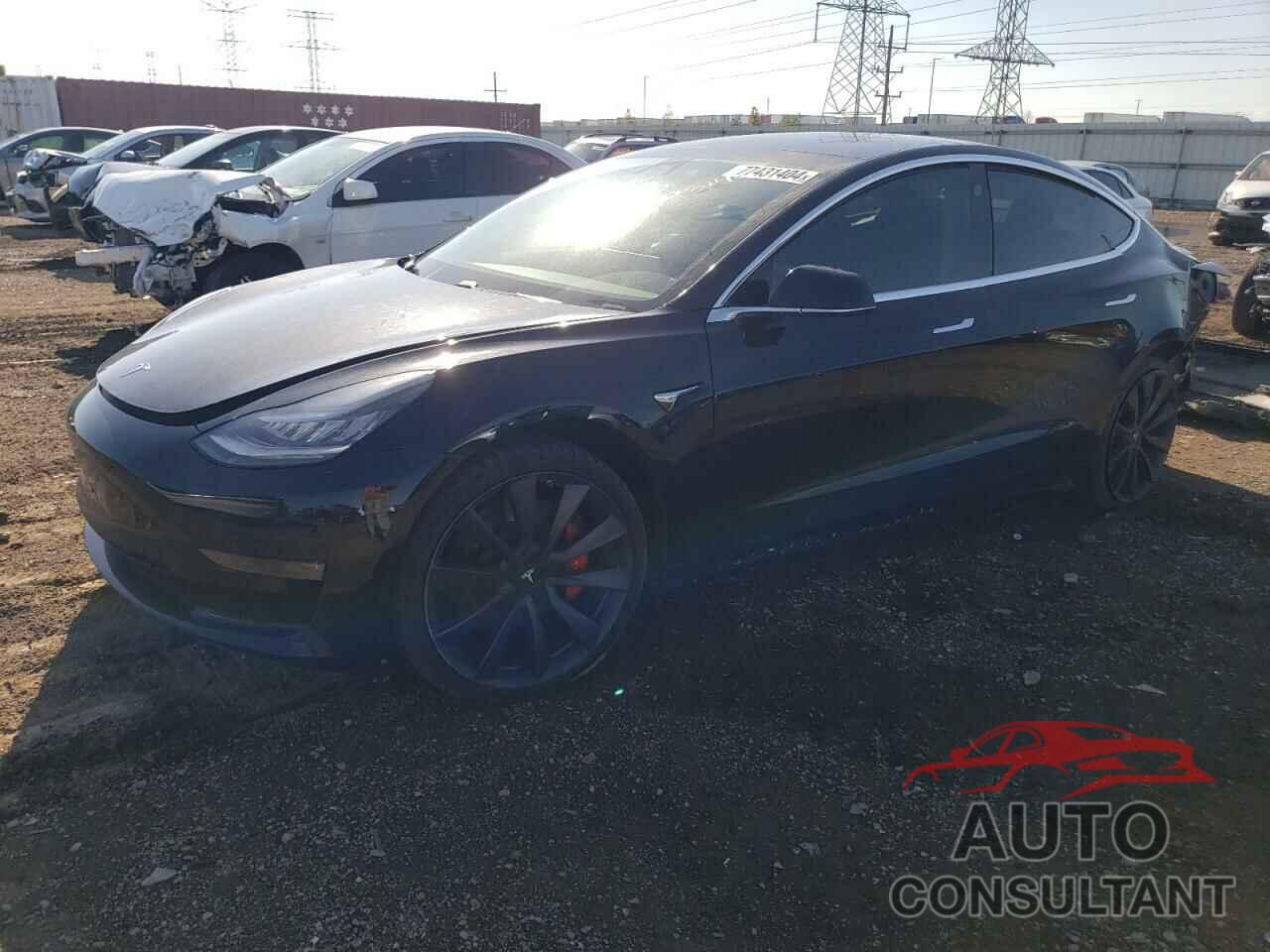 TESLA MODEL 3 2020 - 5YJ3E1EC1LF796156