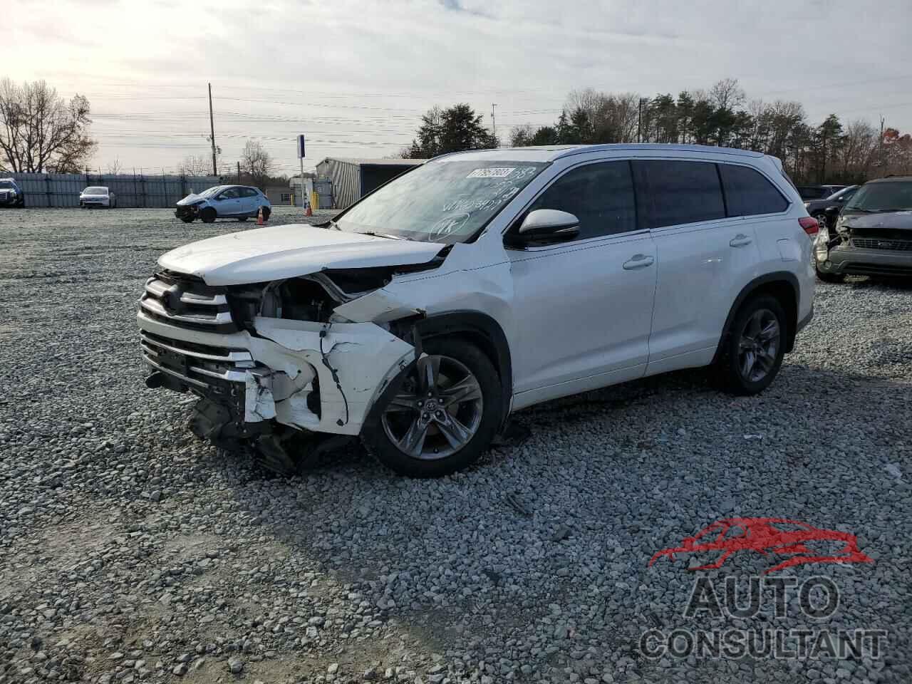 TOYOTA HIGHLANDER 2018 - 5TDDZRFH3JS808429