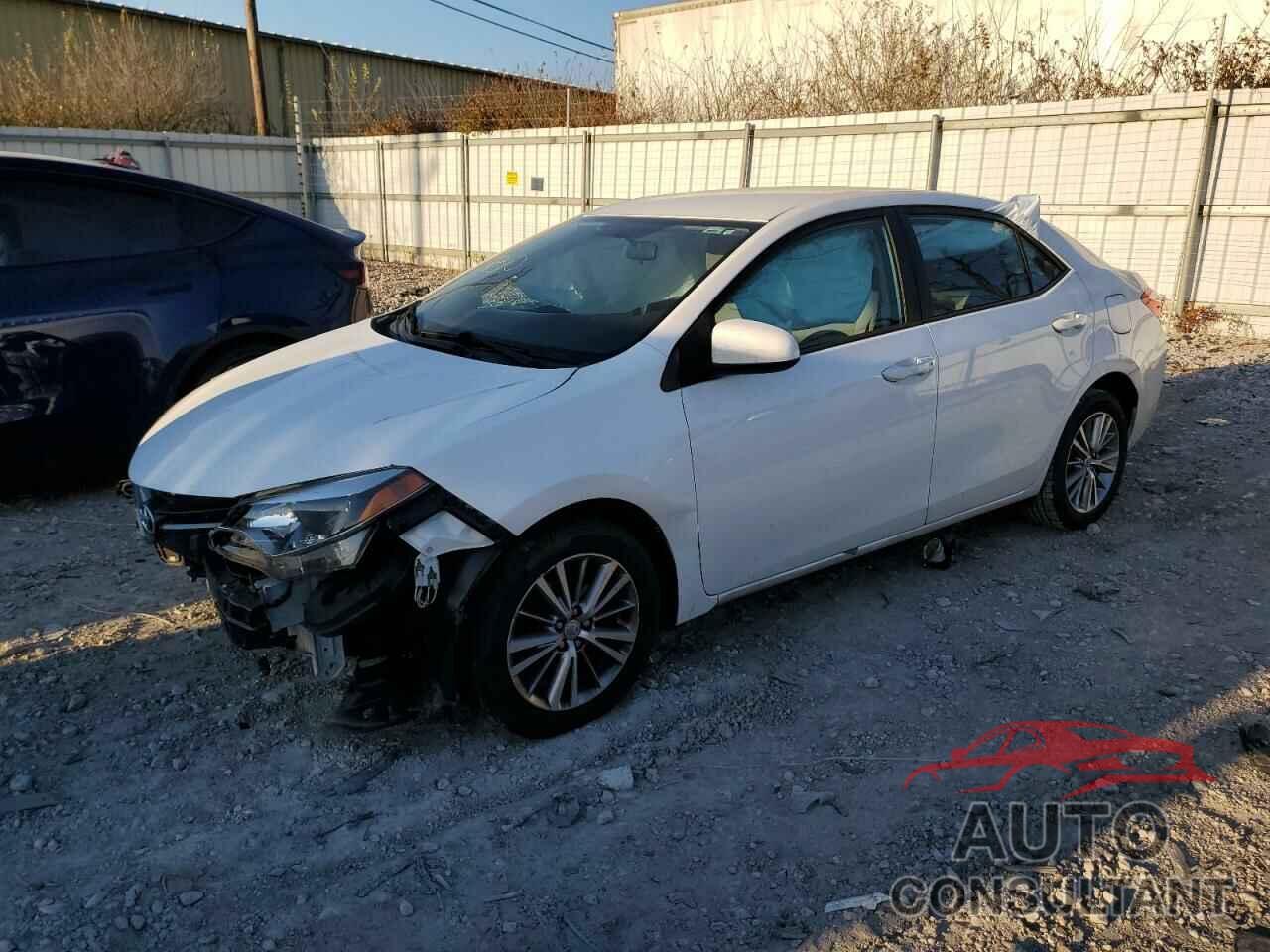 TOYOTA COROLLA 2015 - 2T1BURHE4FC337822