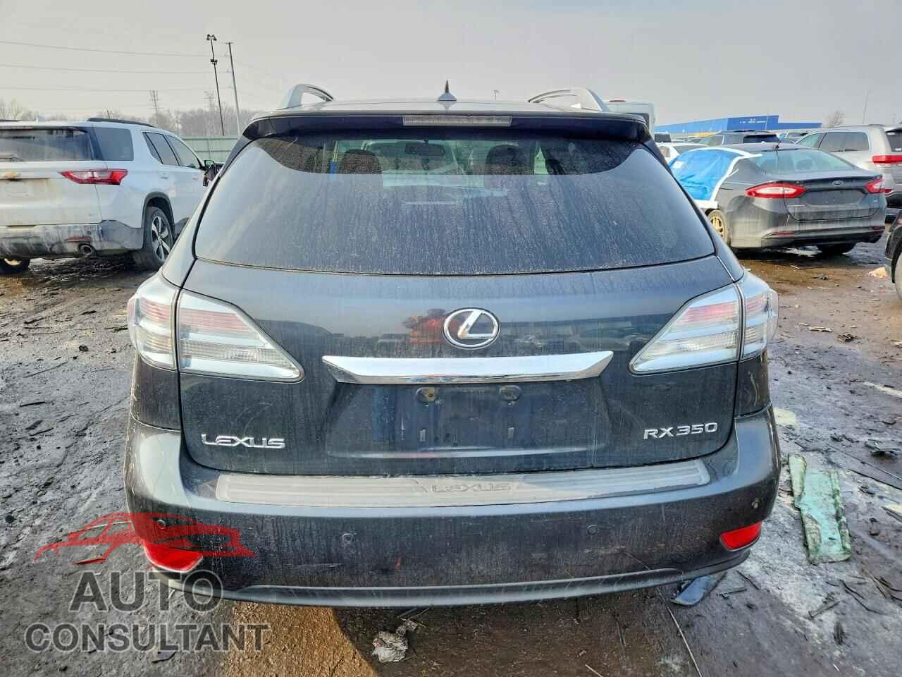LEXUS RX350 2010 - 2T2BK1BA2AC006917