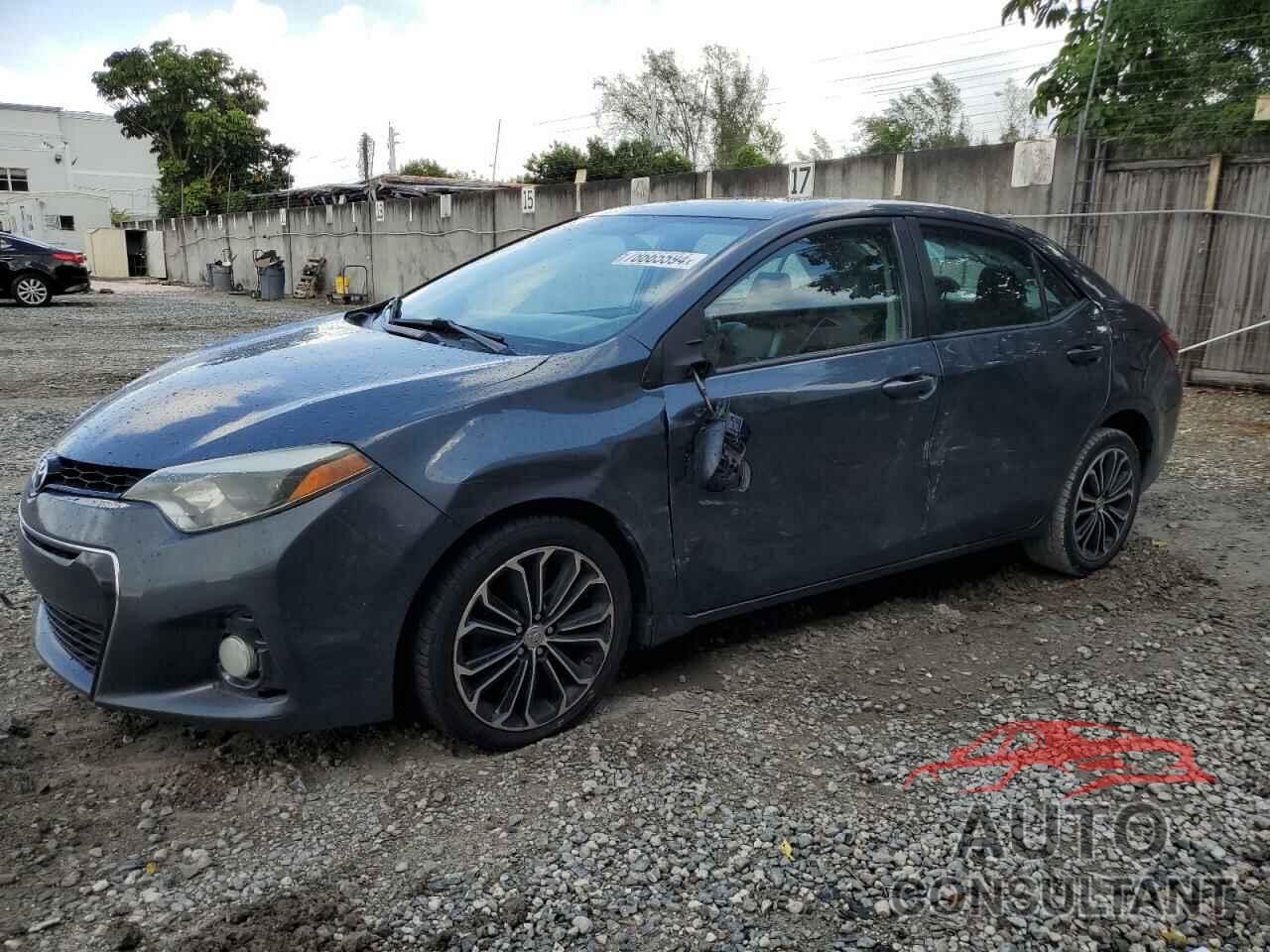 TOYOTA COROLLA 2015 - 2T1BURHE2FC446487